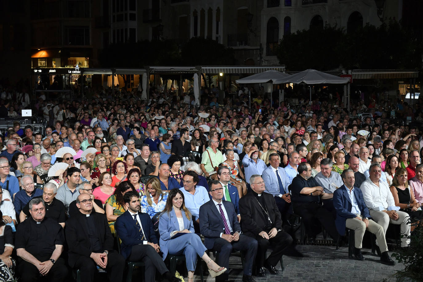 Las imágenes del concierto por la Catedral de Murcia