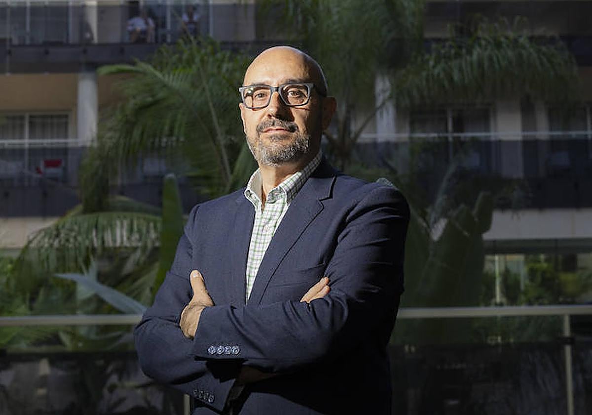 José Catalá, el pasado miércoles, en el hotel Thalasia Costa de Murcia, en San Pedro del Pinatar.