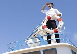 Sergio de la Orden, en el restaurante El Mosqui, en Cabo de Palos.