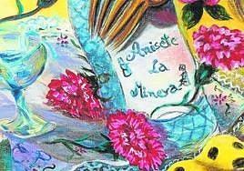 Exposición. La muestra de la artista Antonia Esther Martínez en El Vinagrero es «un trayecto por platos y sabores».