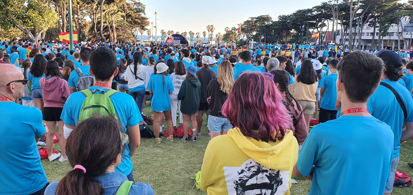 Jóvenes de la Región de Murcia acuden a la JMJ en Portugal