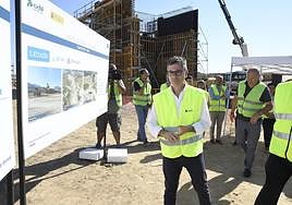El ministro Félix Bolaños visita este jueves las obras del AVE Murcia-Almería.