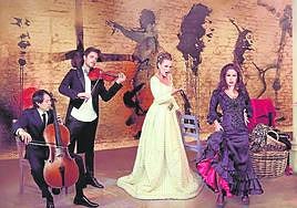 Detalle de la obra 'Amor brujo', de Javier Caró.