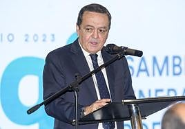 El presidente de la Croem, José María Albarracín, en una imagen de archivo.