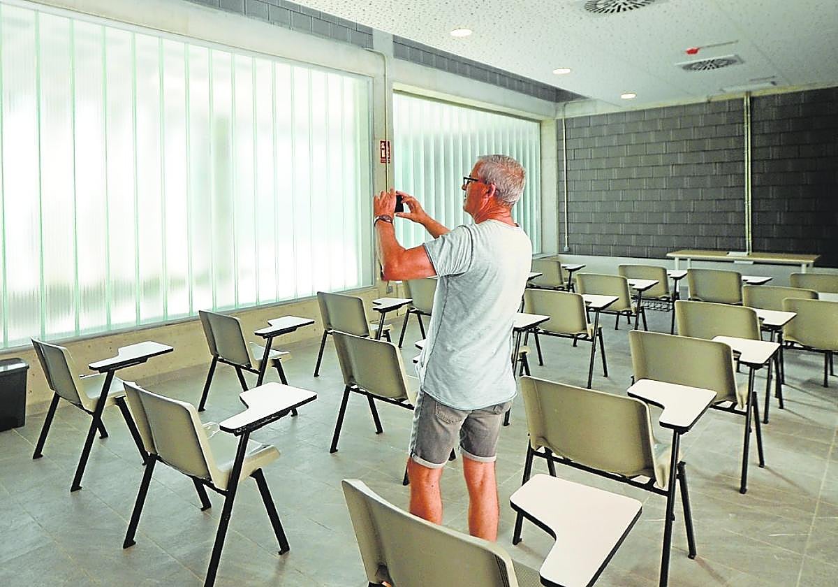 Una de las dependencias del nuevo Centro Cultural, en funcionamiento desde este verano.