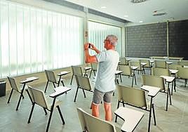 Una de las dependencias del nuevo Centro Cultural, en funcionamiento desde este verano.