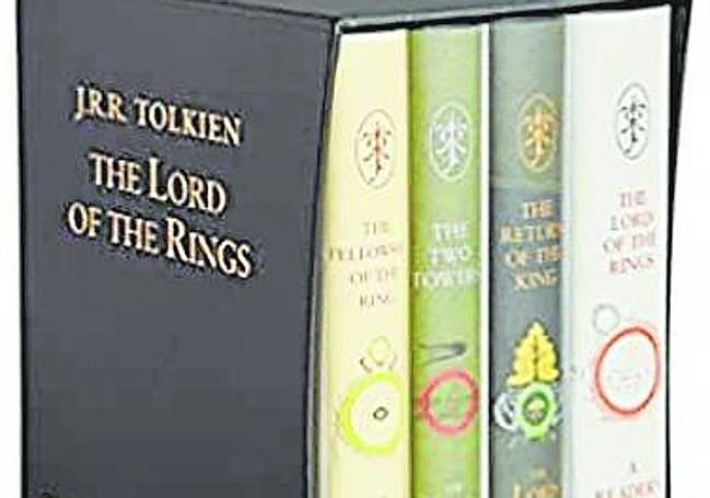 Obras completas de 'El señor de los anillos' de Tolkien.