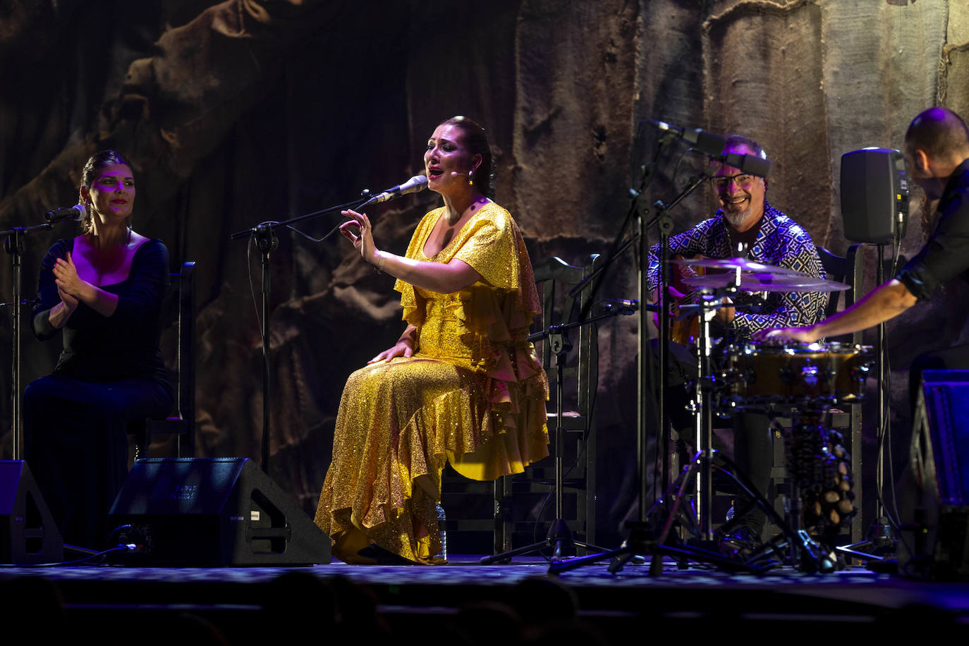 La actuación de Marina Heredia en el Cante de las Minas, en imágenes