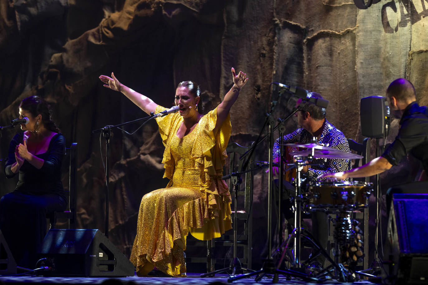 La actuación de Marina Heredia en el Cante de las Minas, en imágenes