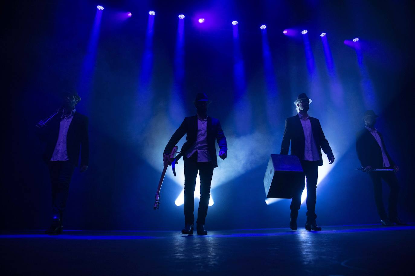 Imágenes de Los Vivancos en el Cante de las Minas