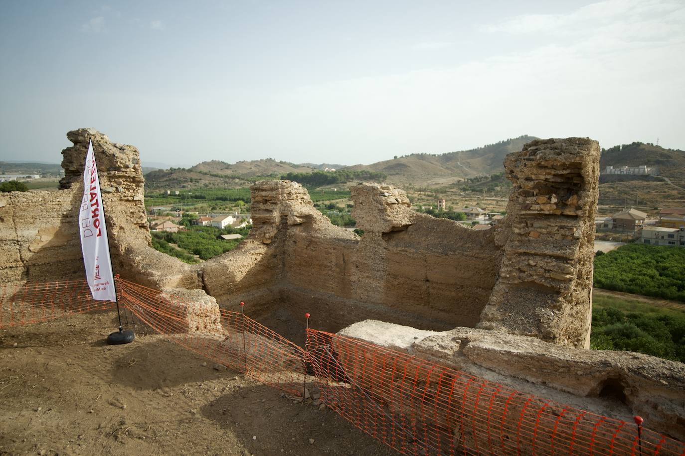 Así avanzan los trabajos en el Castillejo de Monteagudo