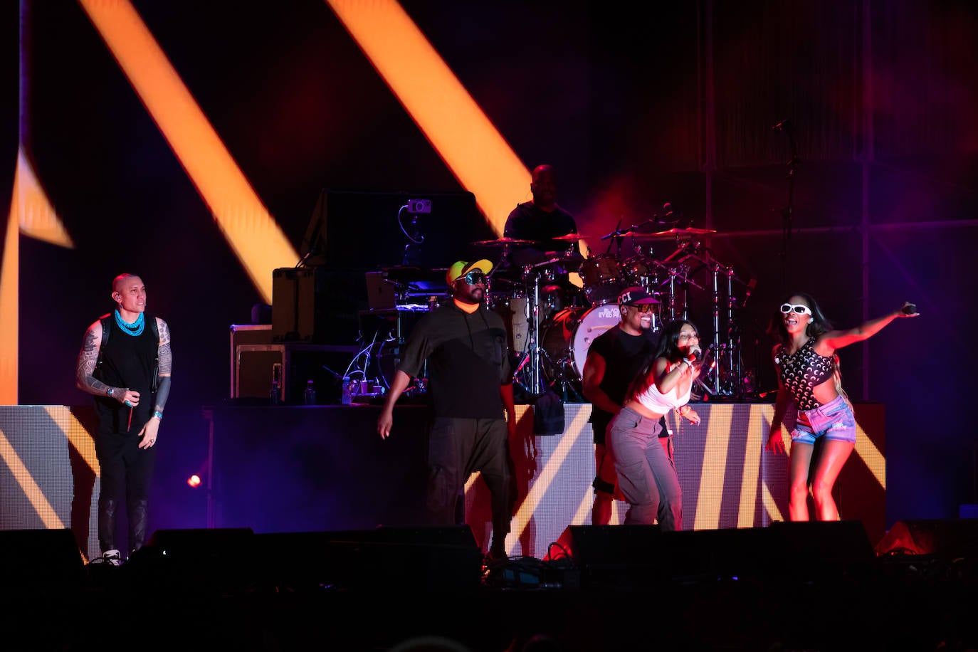 El concierto de Black Eyed Peas en Torrevieja, en imágenes