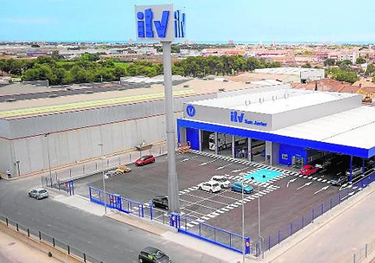 Imagen de archivo de la ITV de San Javier.