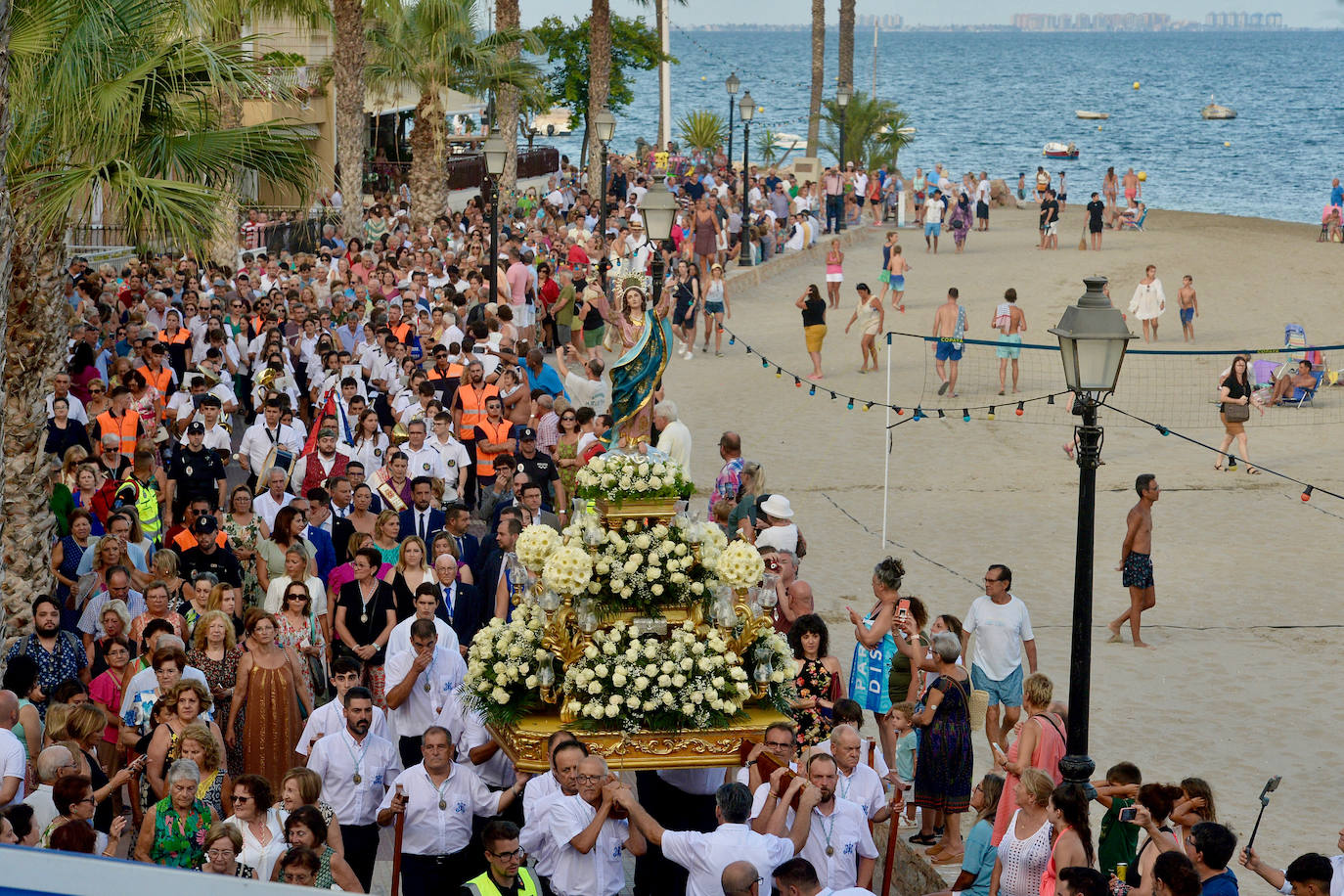Procesión de la Virgen de la Asunción en Los Alcázares