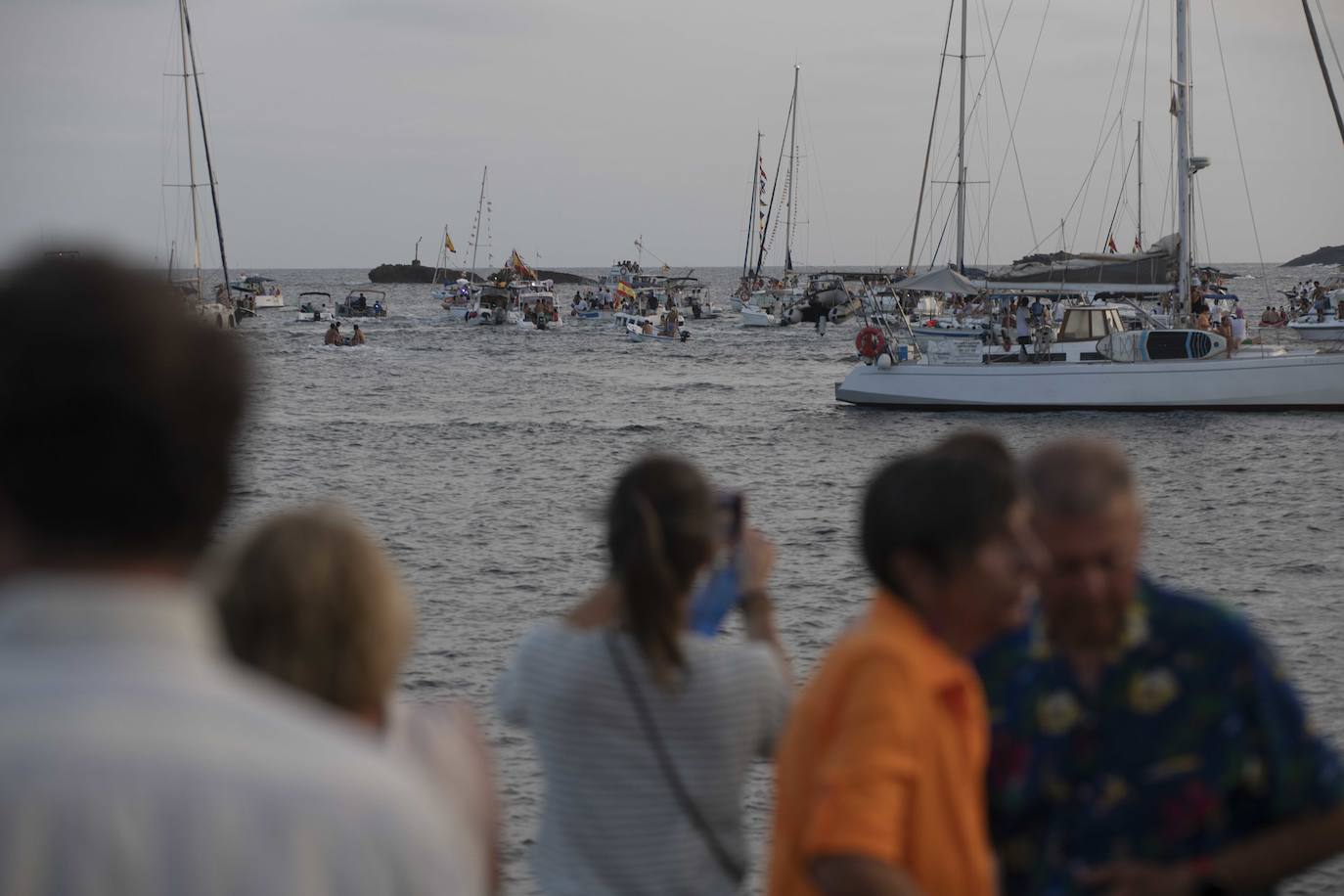 Procesión de la Virgen del Mar en Cabo de Palos y Los Nietos