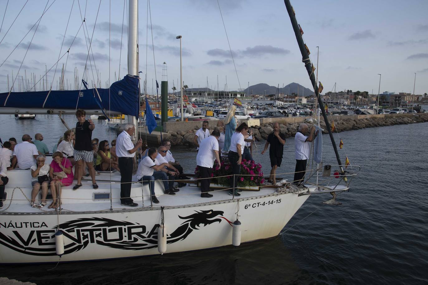 Procesión de la Virgen del Mar en Cabo de Palos y Los Nietos