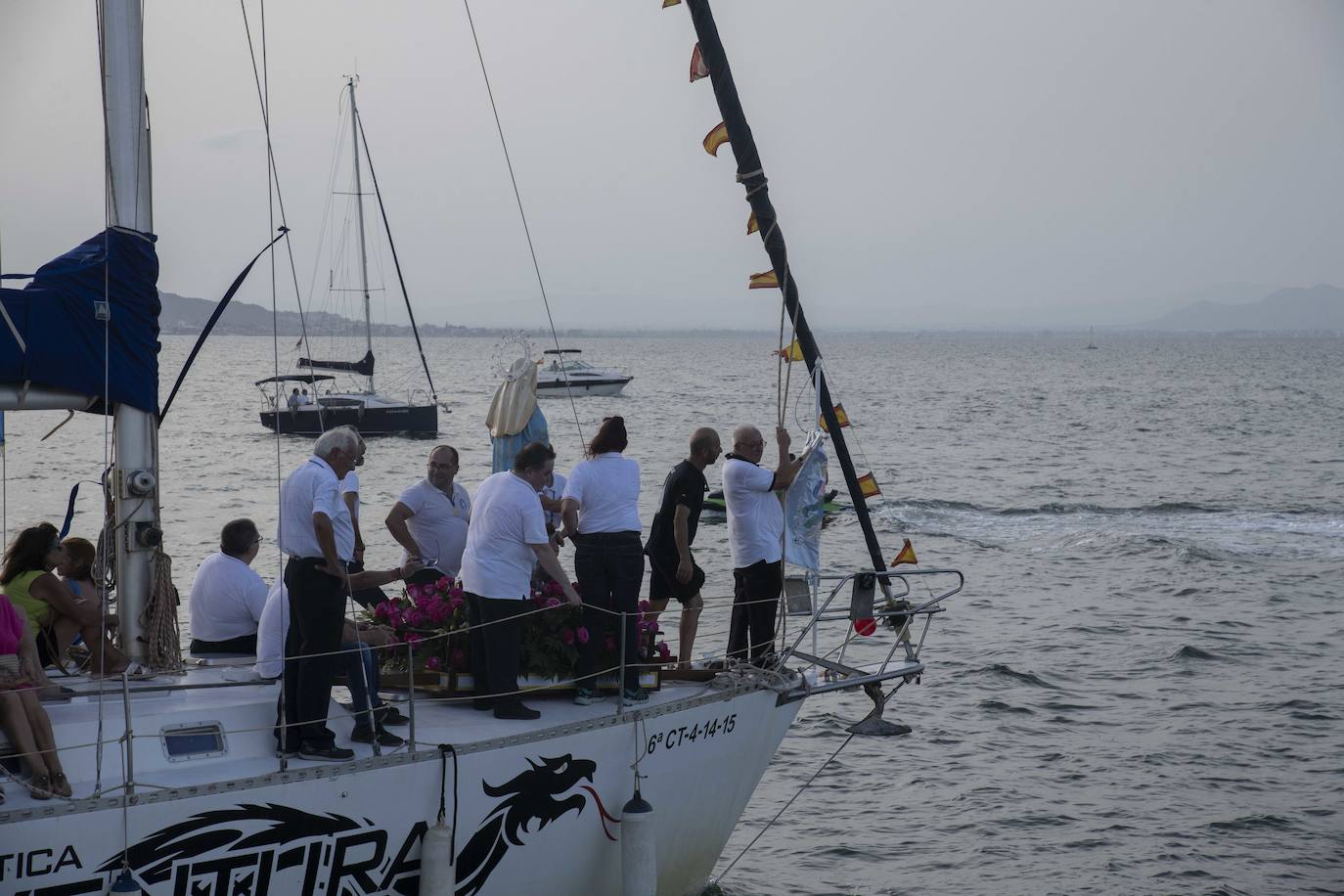 Procesión de la Virgen del Mar en Cabo de Palos y Los Nietos