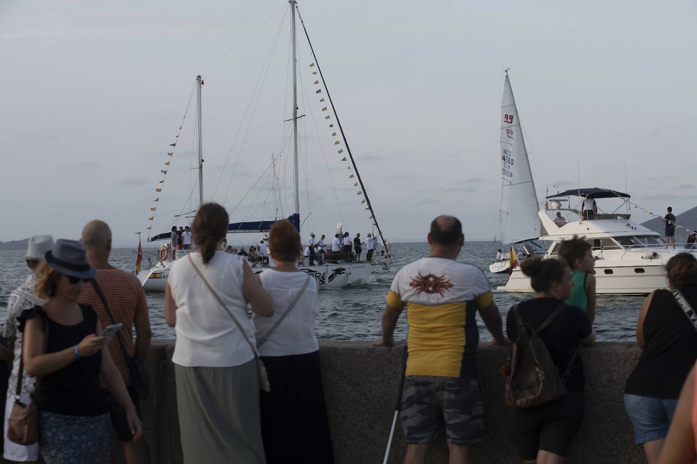 Procesión de la Virgen del Mar en Cabo de Palos y Los Nietos