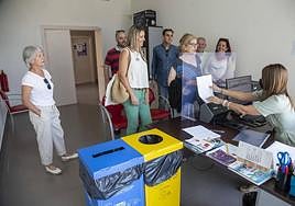 Un grupo de vecinos de la zona de Canteras y pueblos de los alrededores solicitan en su Omita crear una junta vecinal, el pasado año.