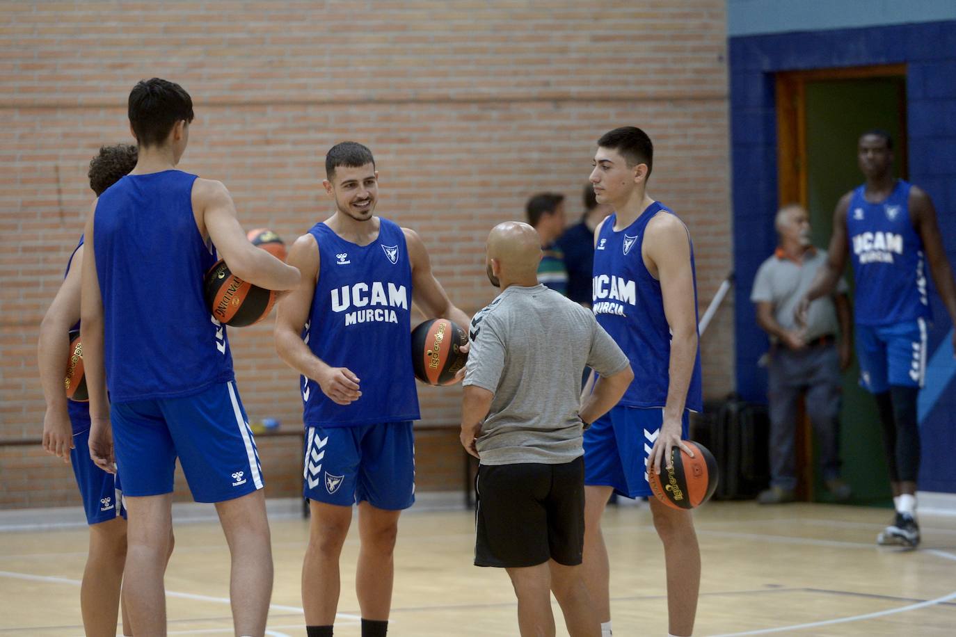 Entrenamiento del UCAM CB