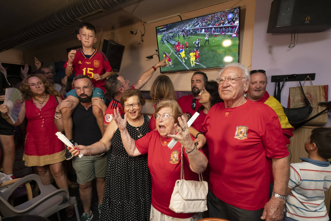 Así se siguió en Yecla la histórica final del mundial femenino