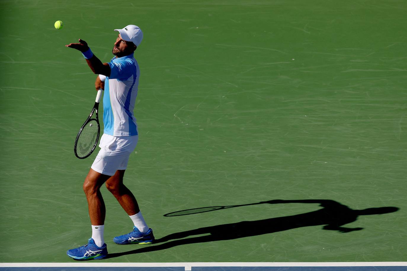 La final de Cincinnati entre Alcaraz y Djokovic, en imágenes