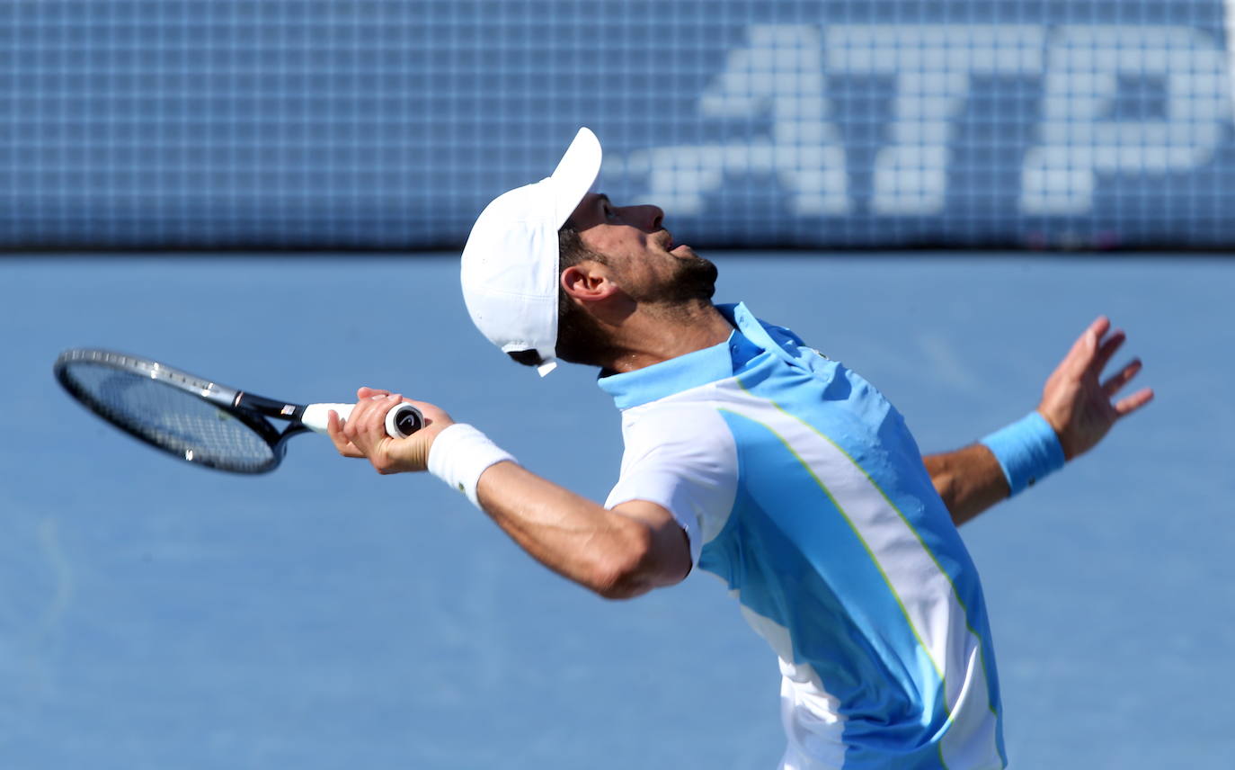 La final de Cincinnati entre Alcaraz y Djokovic, en imágenes