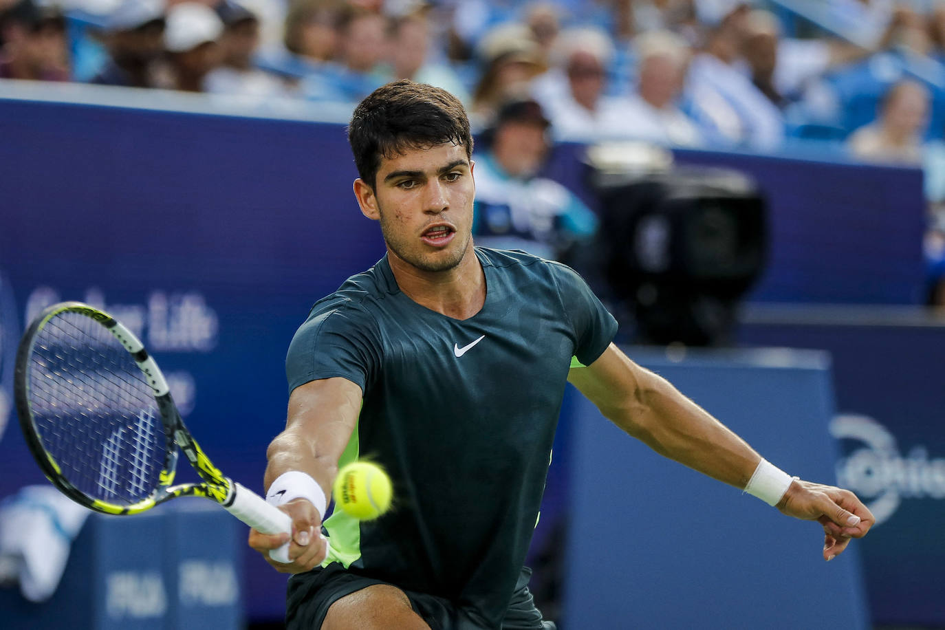 La final de Cincinnati entre Alcaraz y Djokovic, en imágenes