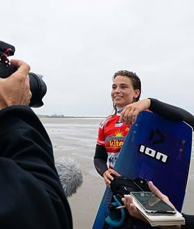 Imagen secundaria 2 - Claudia León en Dunkerque este fin de semana.