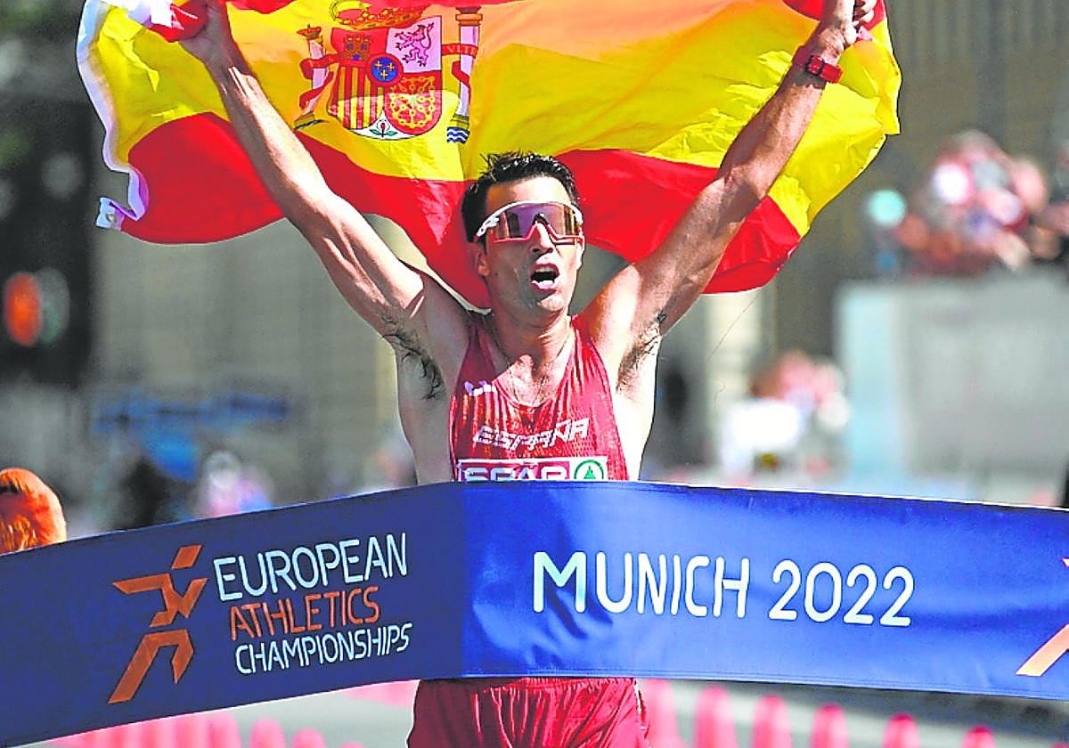 Miguel Ángel López, el año pasado en el Europeo de Múnich.