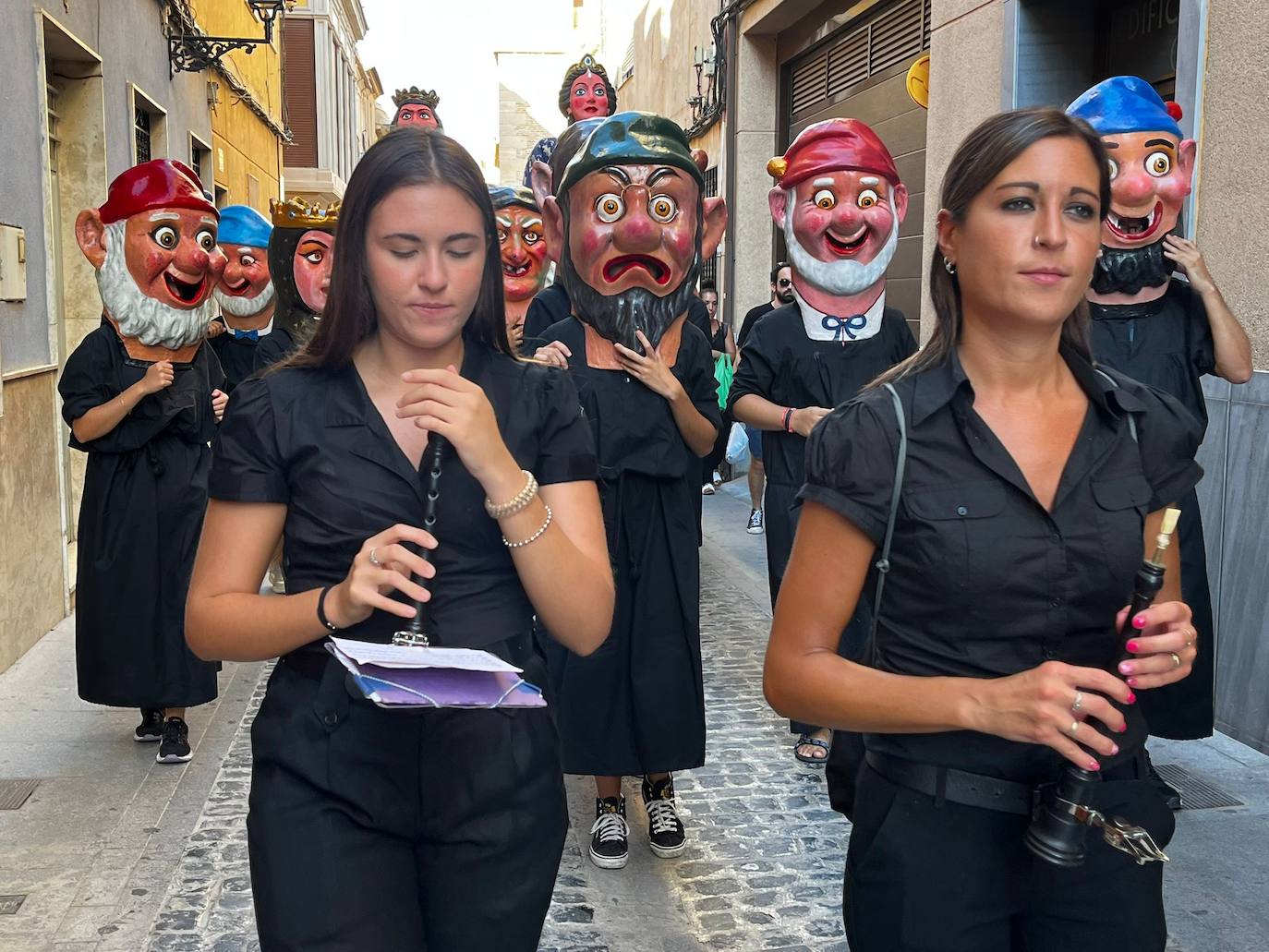 El pasacalles del Tío de la Pita, en imágenes