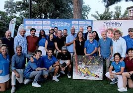 Imagen final del torneo celebrado en el RACE, de Madrid, que también fue el segundo memorial Blanca Fernández Ochoa.