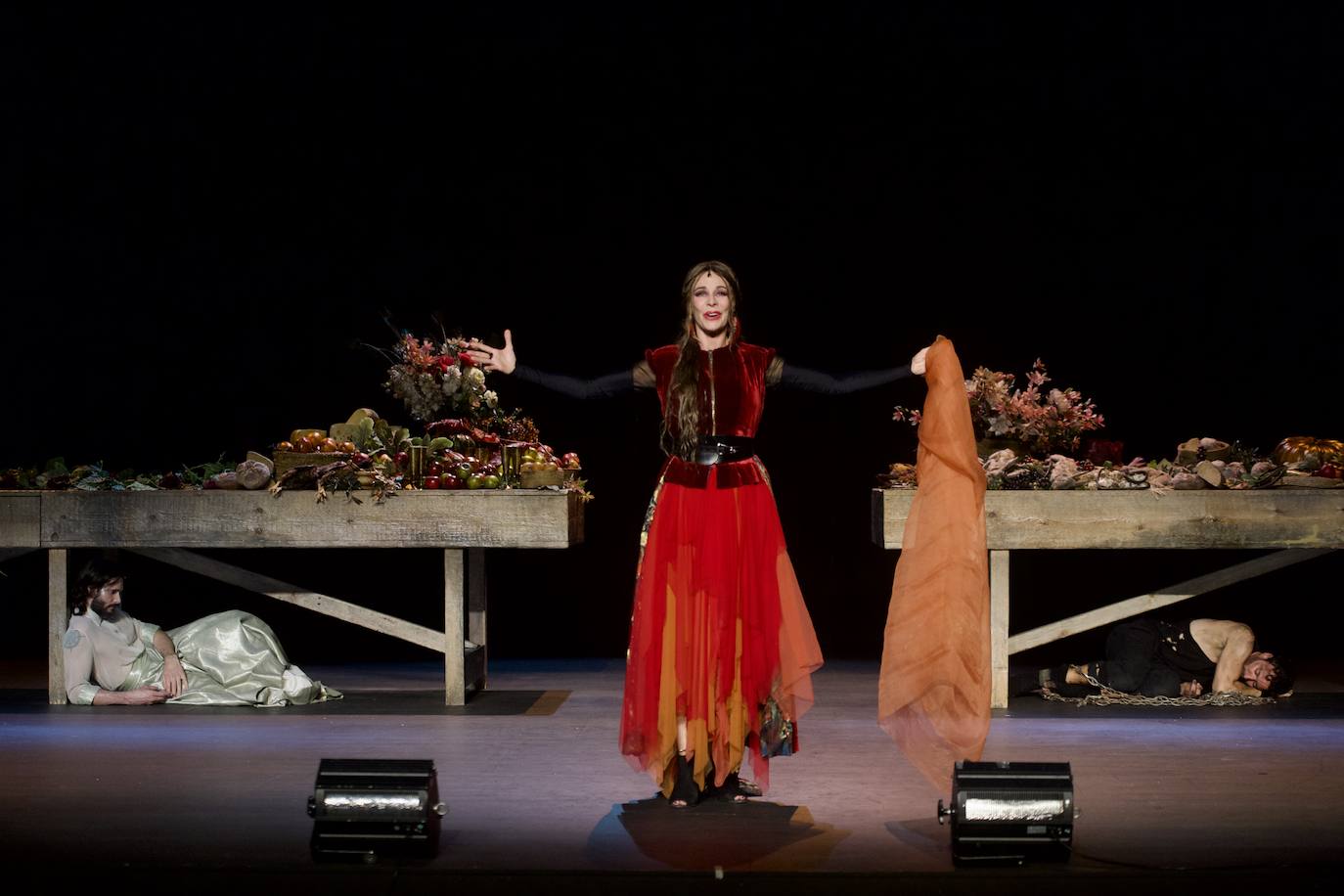 En imágenes: Belén Rueda representa en San Javier a Salomé