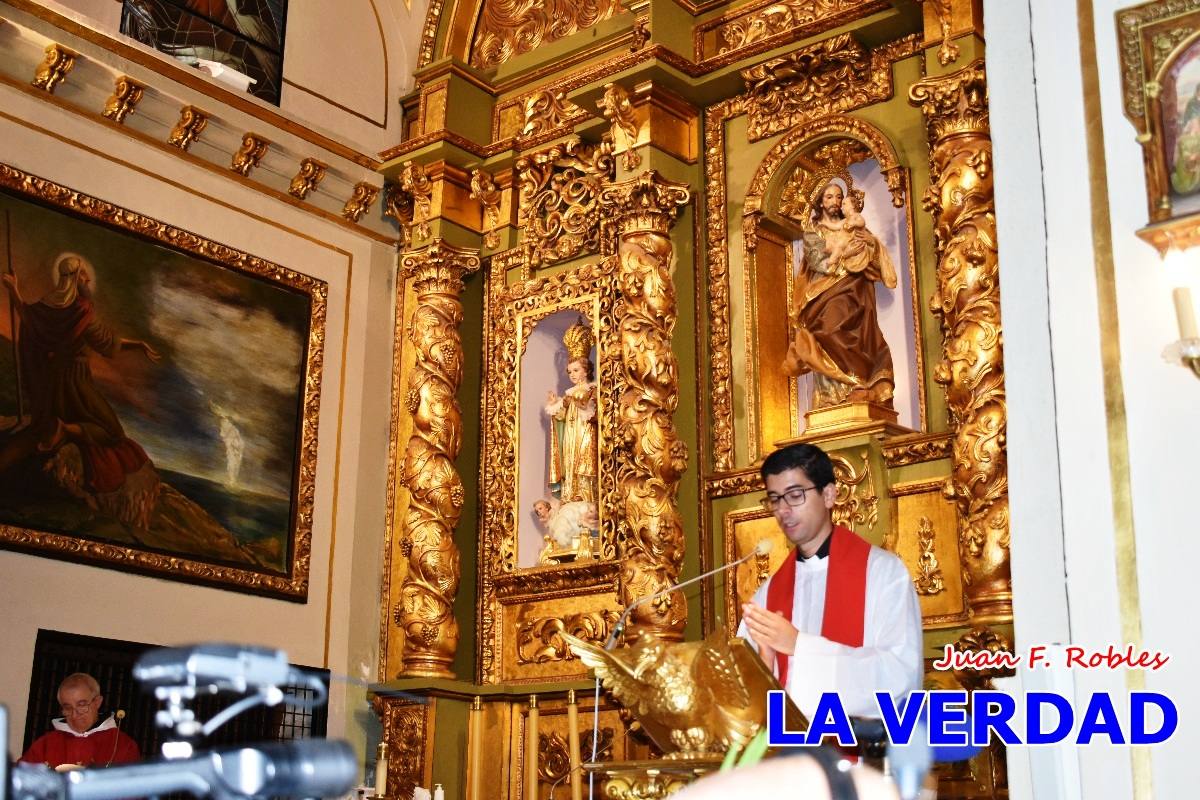 Una treintena de andariegos recorren el Camino de San Juan de la Cruz de Caravaca a Beas de Segura