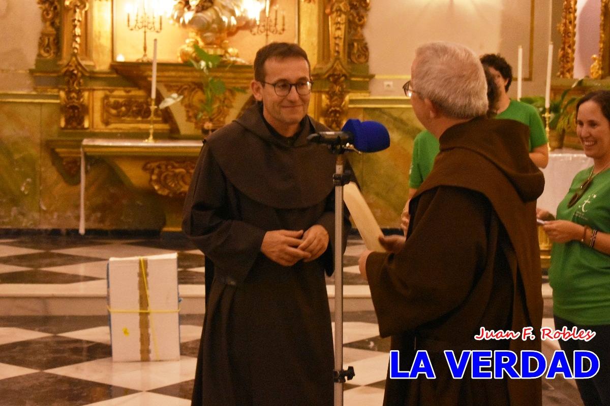 Una treintena de andariegos recorren el Camino de San Juan de la Cruz de Caravaca a Beas de Segura