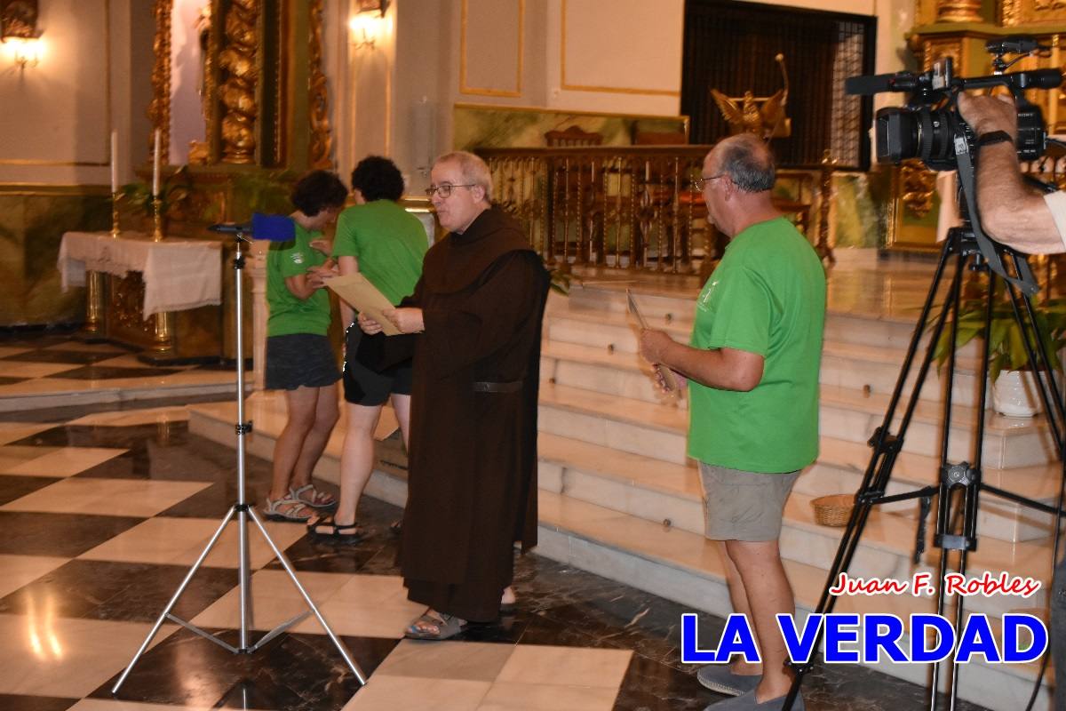 Una treintena de andariegos recorren el Camino de San Juan de la Cruz de Caravaca a Beas de Segura