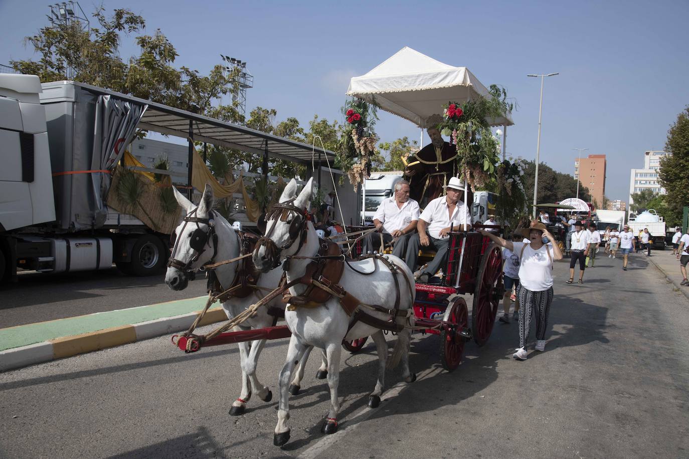 La romería de San Ginés de la Jara en Cartagena, en imágenes