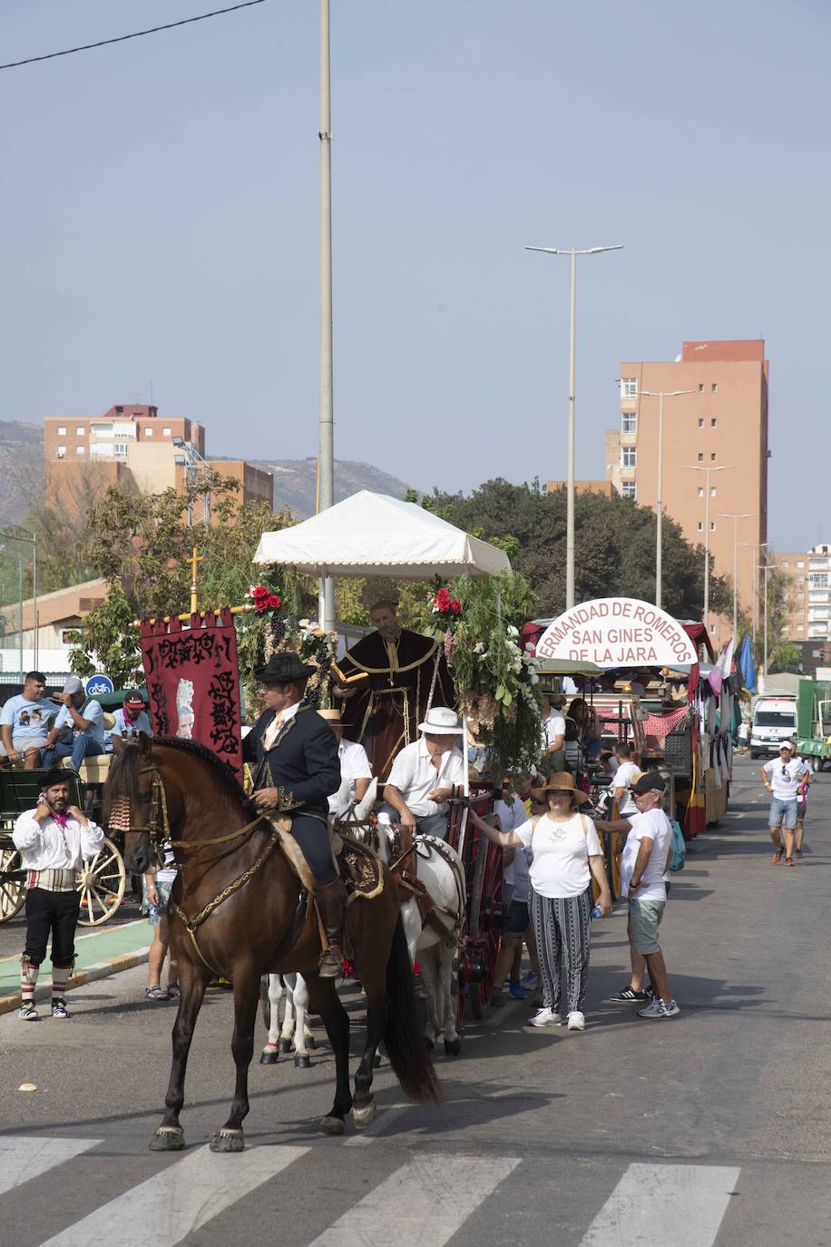 La romería de San Ginés de la Jara en Cartagena, en imágenes