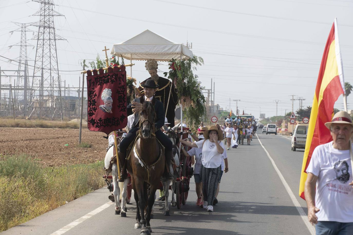 La romería de San Ginés de la Jara en Cartagena, en imágenes