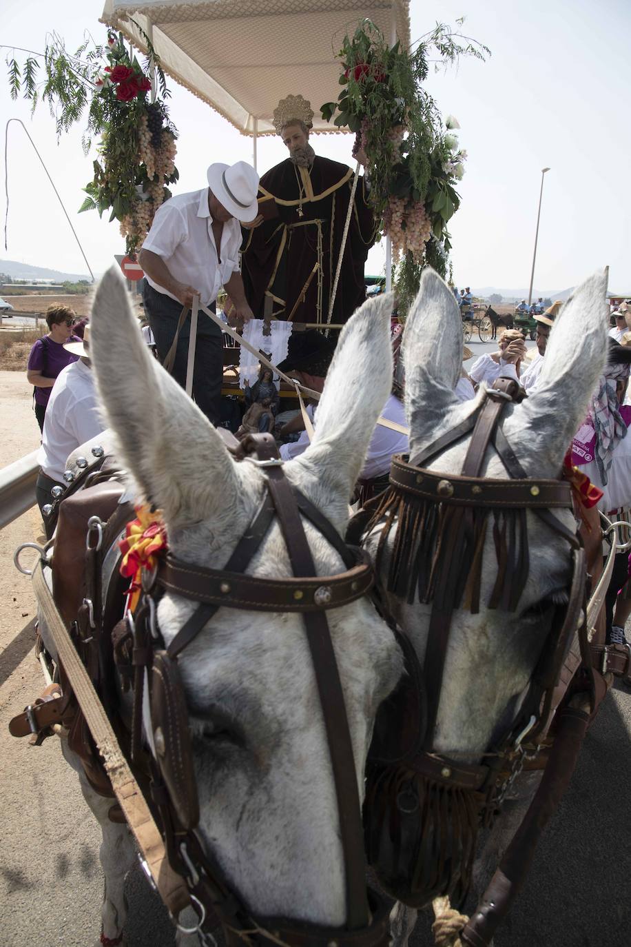 La romería de San Ginés de la Jara en Cartagena, en imágenes