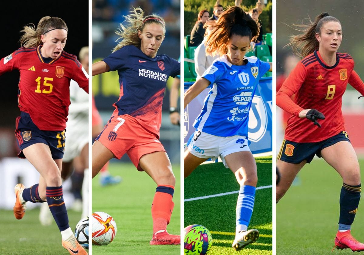 Eva Navarro, Maitane López, Daniela Arques y Silvia Lloris.