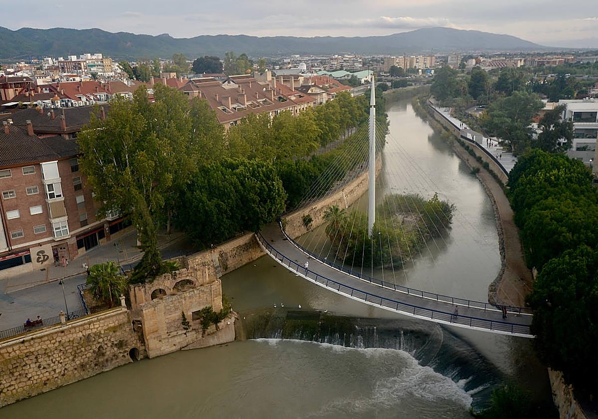 Las vistas desde la noria panorámica de la Feria de Murcia