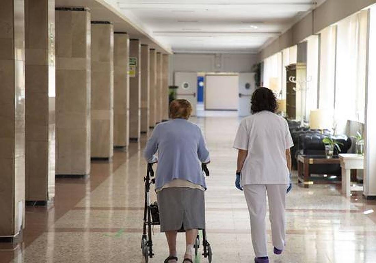 Imagen de archivo de una residencia.