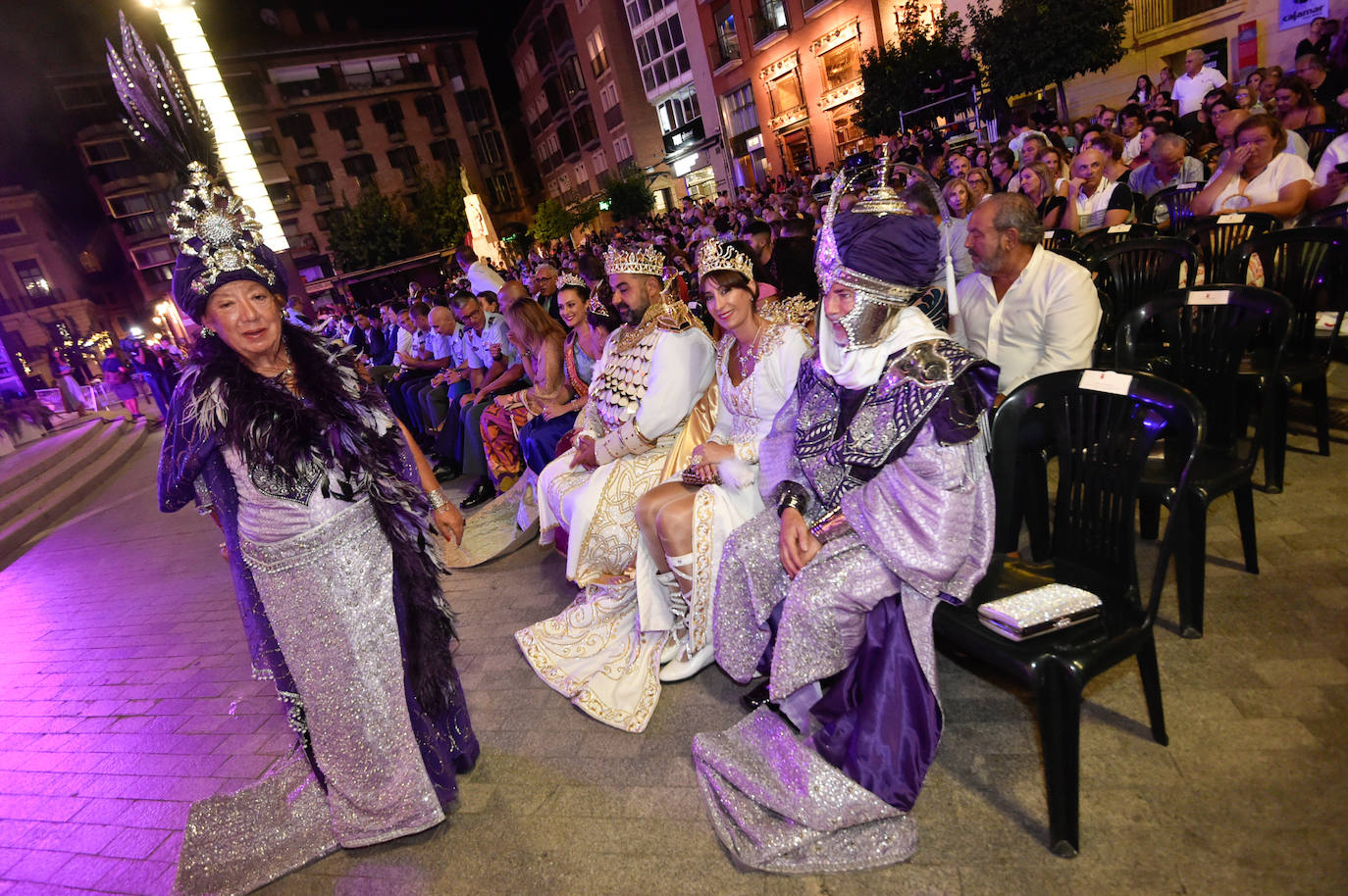 Las imágenes de la actuación del pregonero de la Feria de Murcia, Diego Cantero