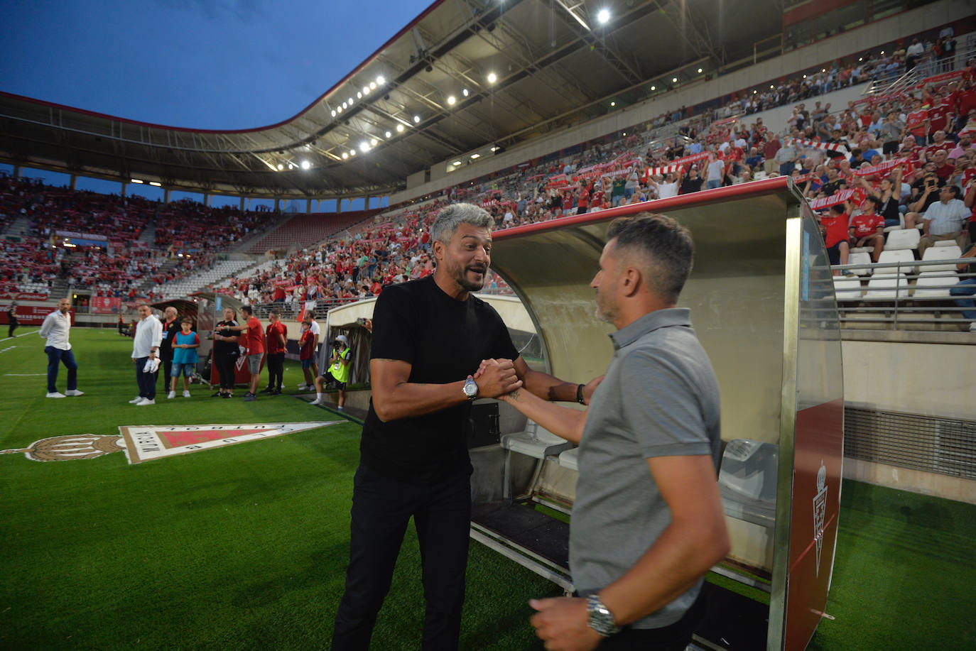 La derrota del Real Murcia frente al Córdoba, en imágenes