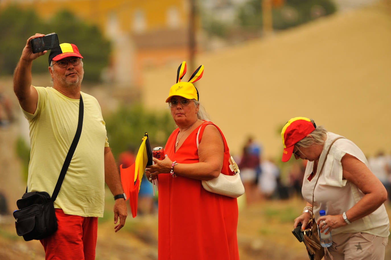 La llegada a Caravaca de la Vuelta, en imágenes