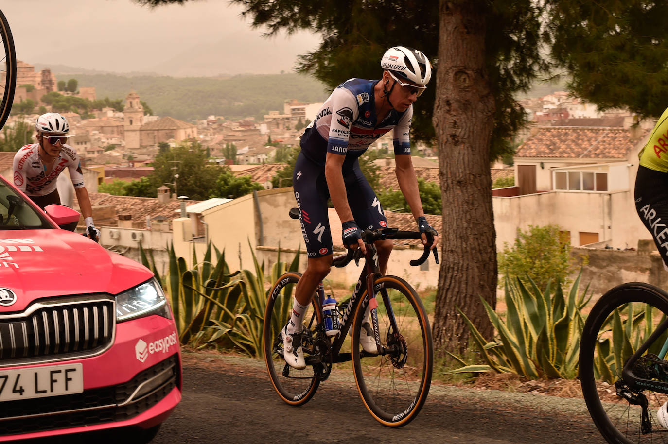 La llegada a Caravaca de la Vuelta, en imágenes