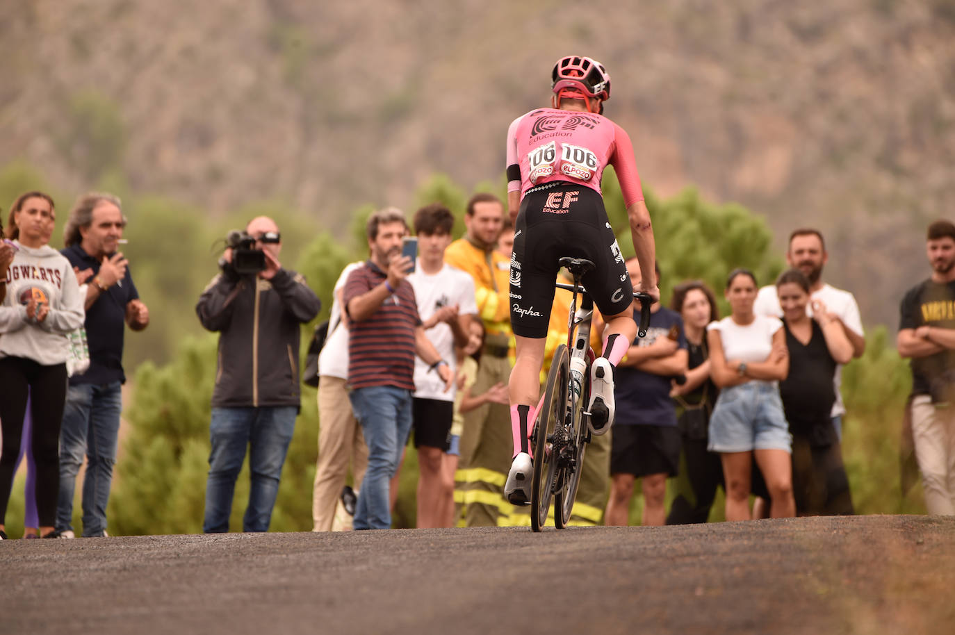 La llegada a Caravaca de la Vuelta, en imágenes