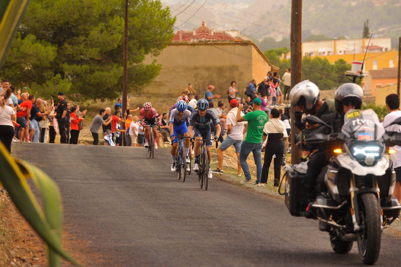 La llegada a Caravaca de la Vuelta, en imágenes