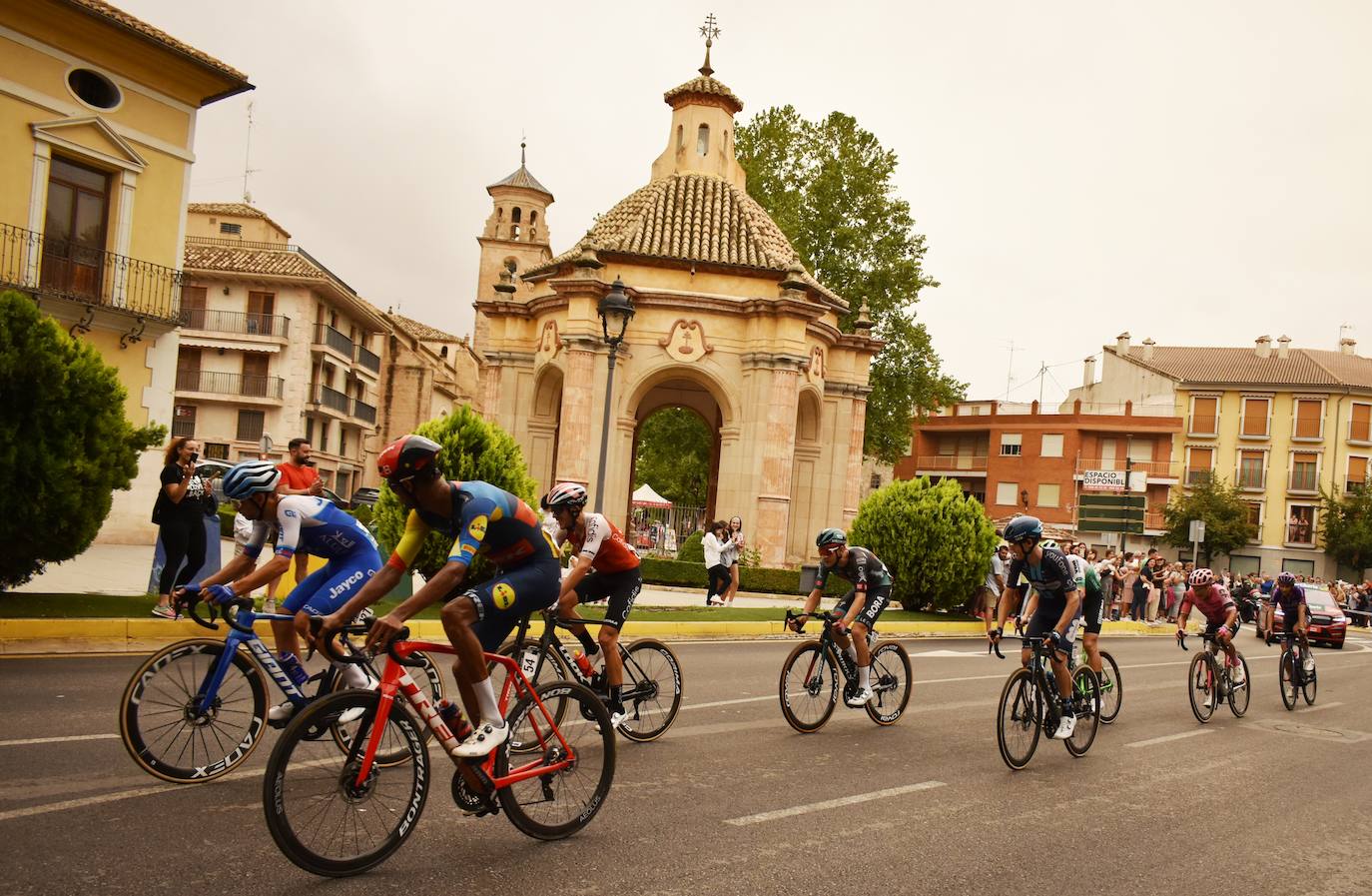 La llegada a Caravaca de la Vuelta, en imágenes